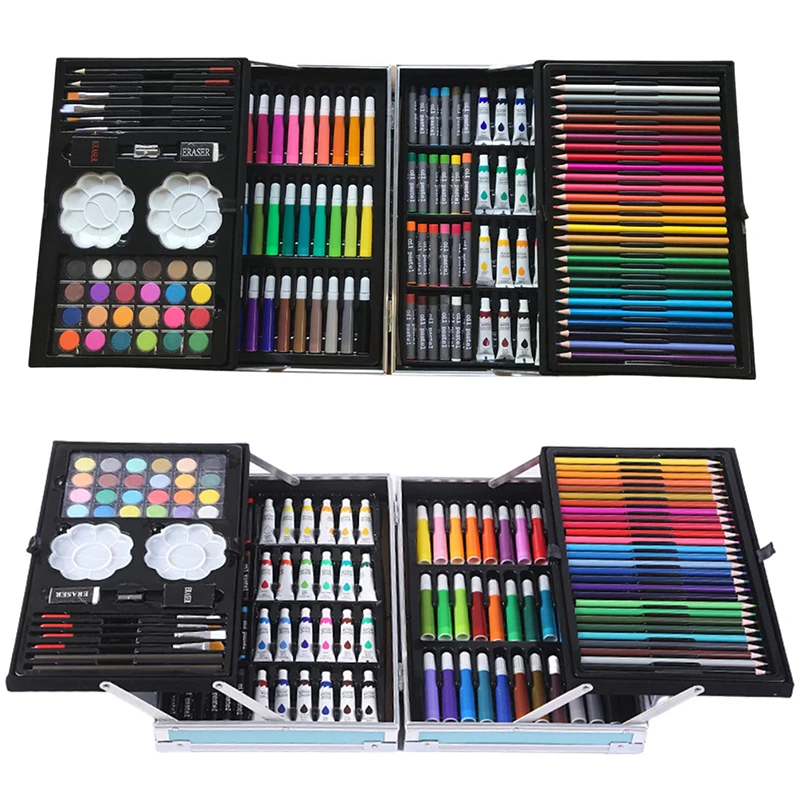 SET DE ARTE CAJA METALICA