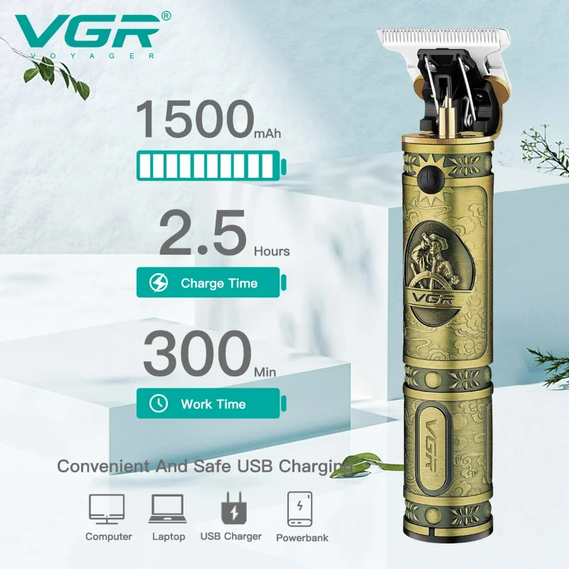 CORTADORA DE CABELLO / PATILLERA VGR V-085