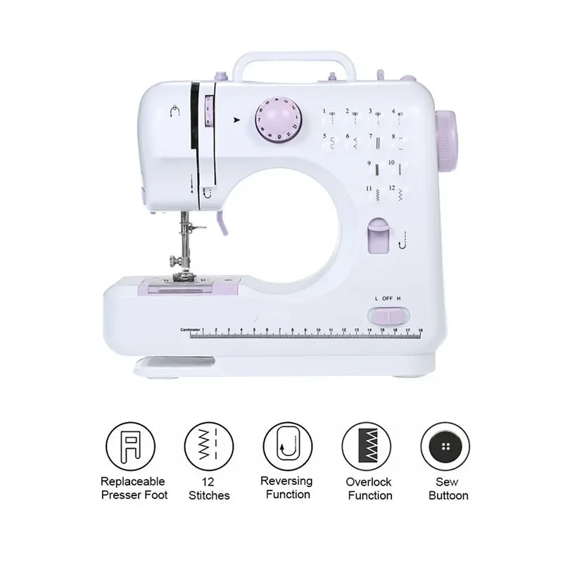MINI MAQUINA DE COSER DOMESTICA 12 PUNTADAS