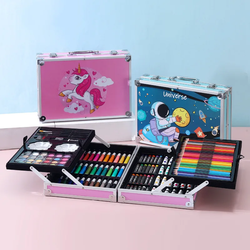SET DE ARTE CAJA METALICA