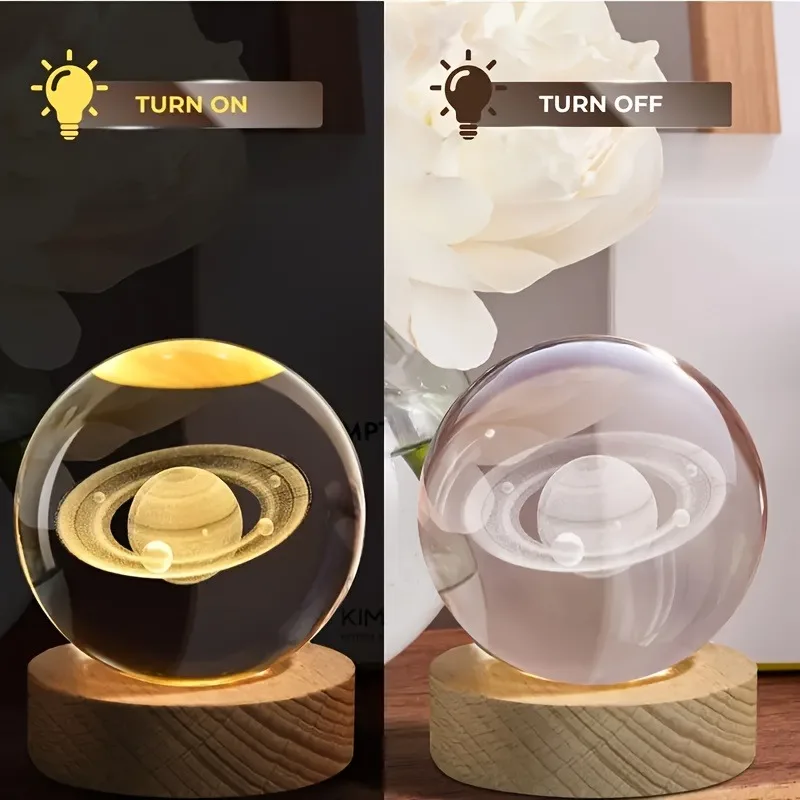 BOLA DE CRISTAL DECORATIVA