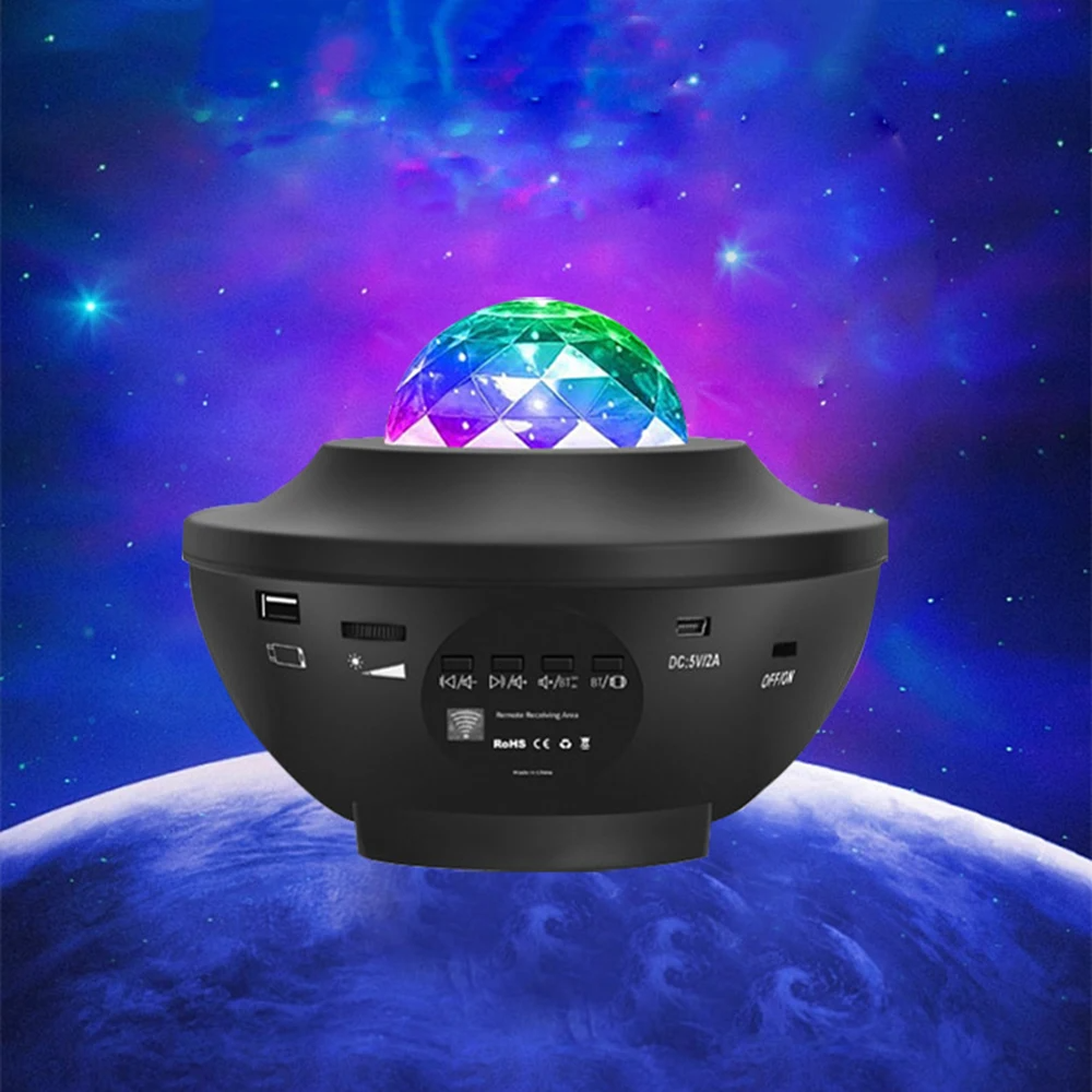 PROYECTOR GALAXY LED con Altavoz Bluetooth