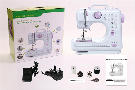 MINI MAQUINA DE COSER DOMESTICA 12 PUNTADAS