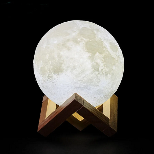 LAMPARA LUNA 3D LUZ LED