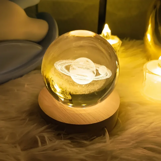 BOLA DE CRISTAL DECORATIVA